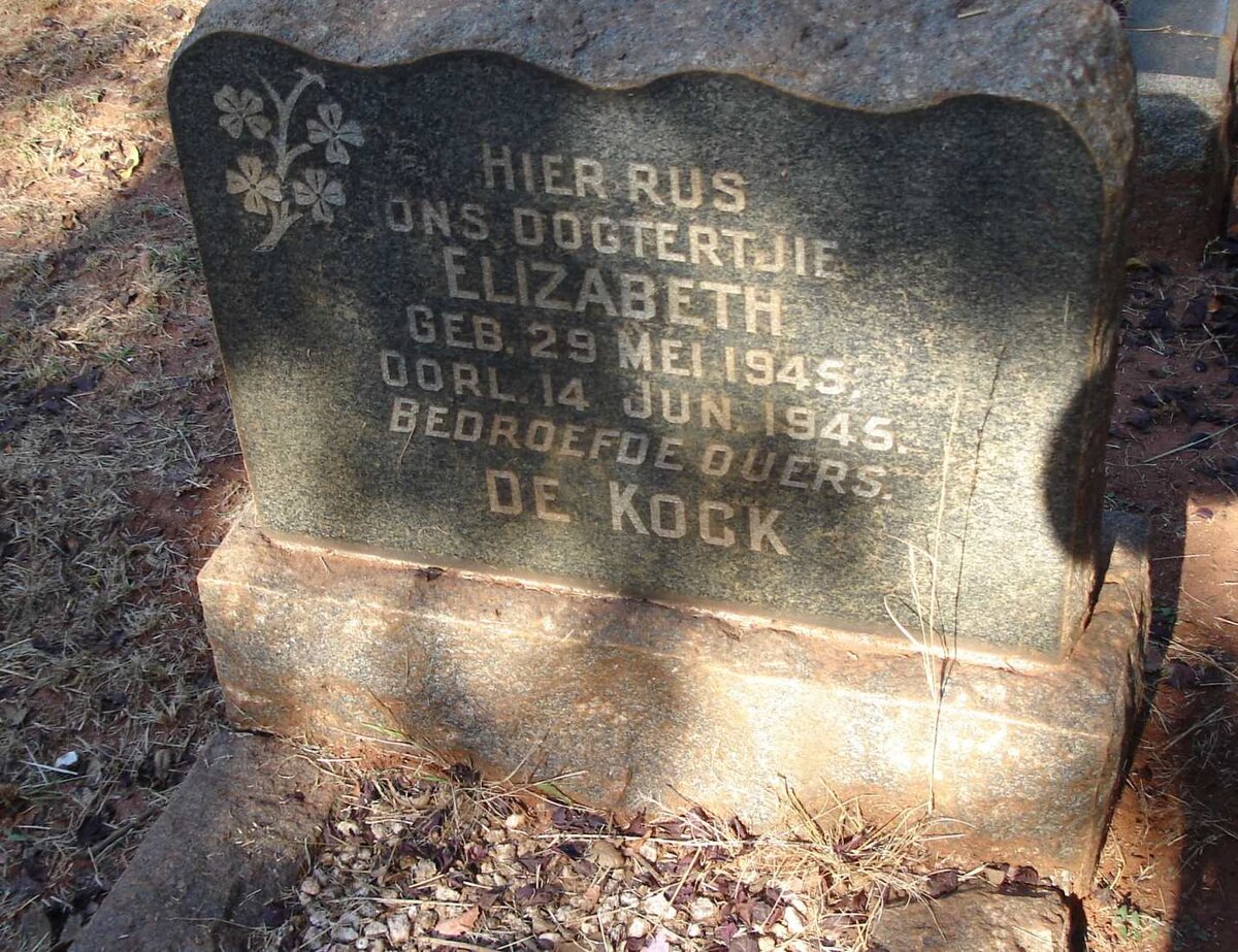 KOCK Elizabeth, de 1945-1945