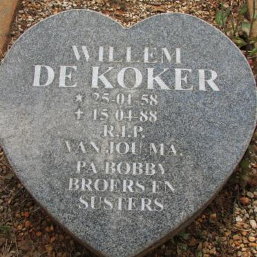 KOKER Willem, de 1958-1988