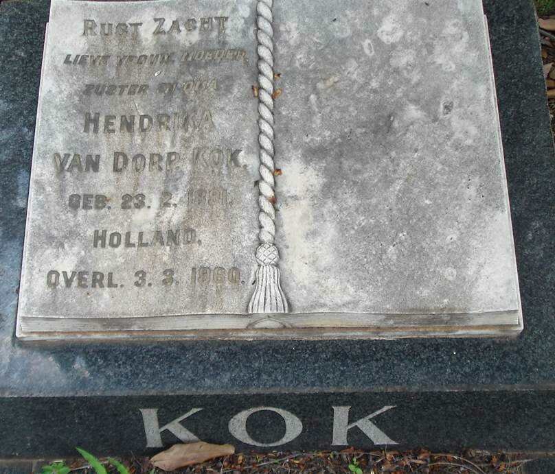 KOK Hendrina van Dorp 1891-1960