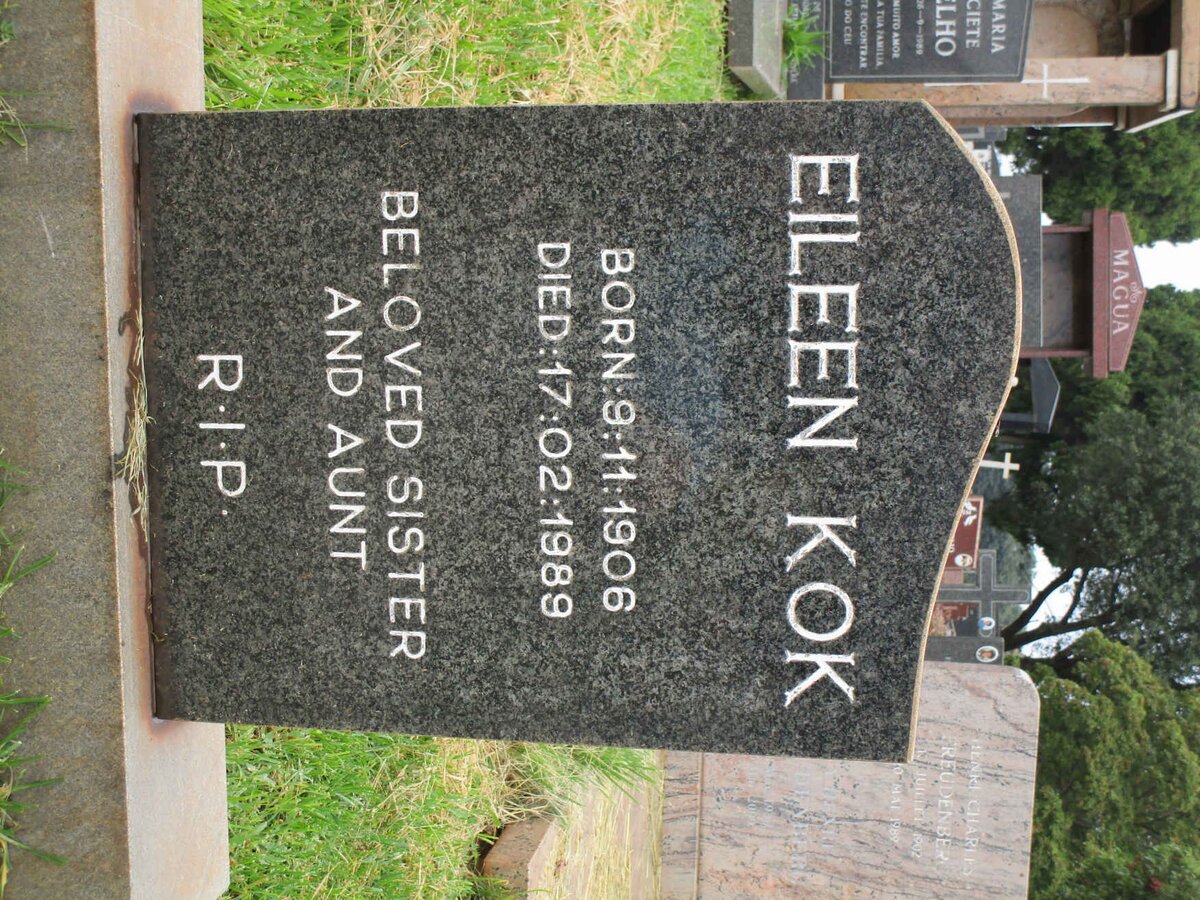 KOK Eileen 1906-1989