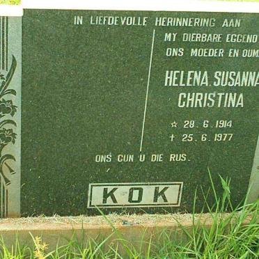 KOK Helena Susanna Christina 1914-1977