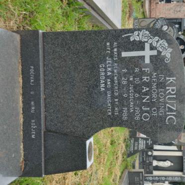 KRUZIC Franjo 1908-1988