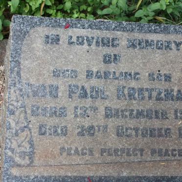 KRETZMANN Ivan Paul 1948-1952