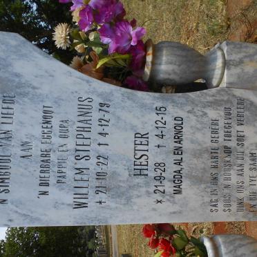 KRUGER Willem Stephanus 1922-1979 &amp; Hester 1928-2015