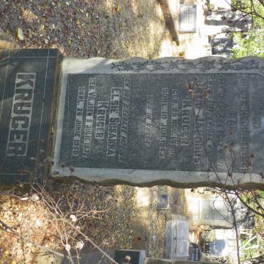 KRUGER David Jacobus 1860-1943 &amp; Elsie Susanna VILJOEN 1872-1950