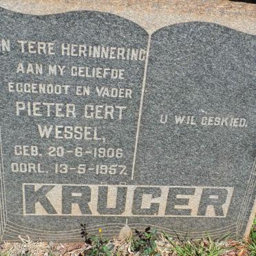 KRUGER Pieter Gert Wessel 1906-1957