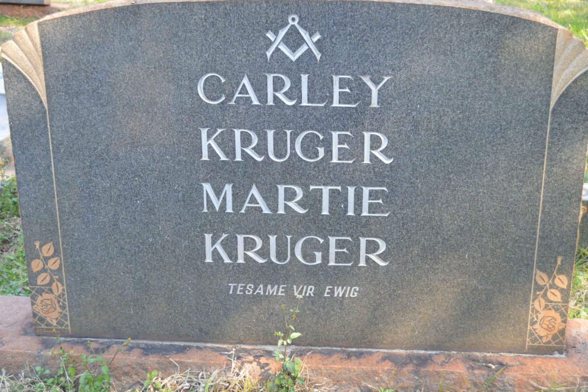 KRUGER Carley &amp; Martie