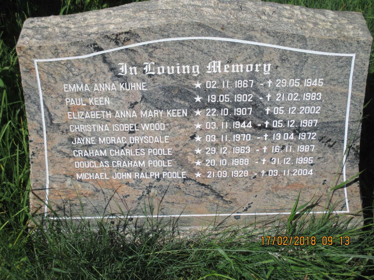 KUHNE :: KEEN :: WOOD :: DRYSDALE :: POOLE