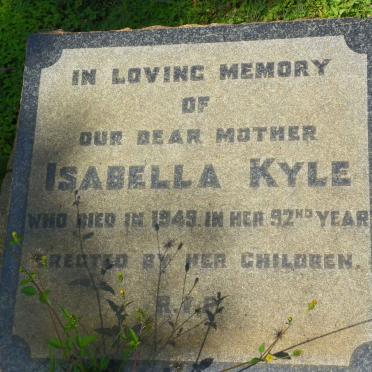 KYLE Isabella -1949