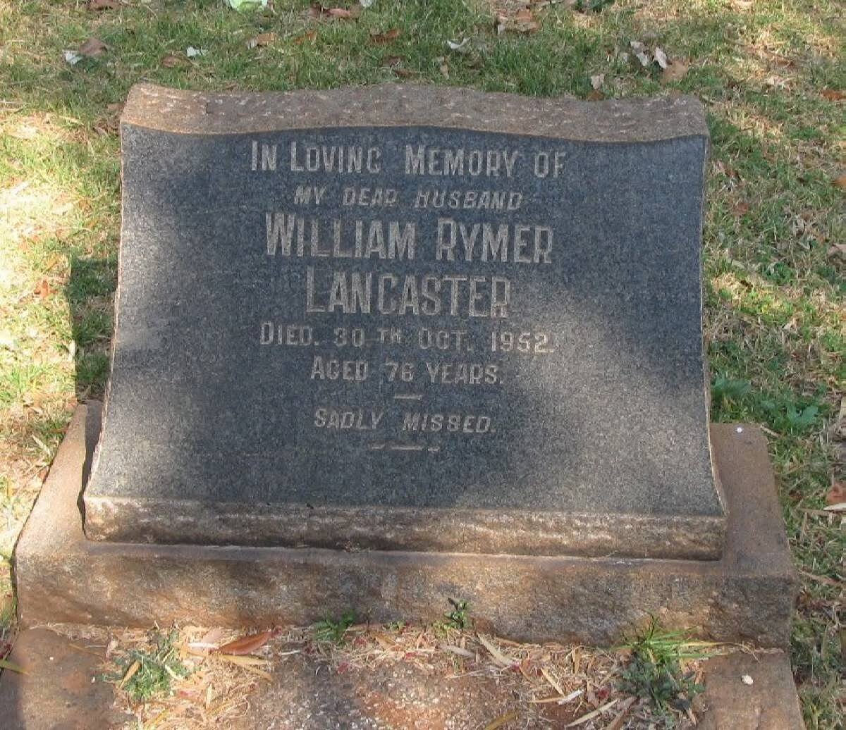 LANCASTER William Rymer -1952