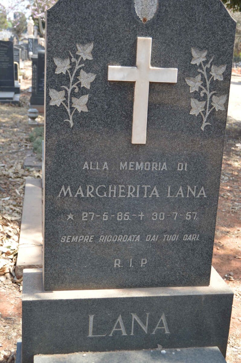 LANA Margherita 1885-1957