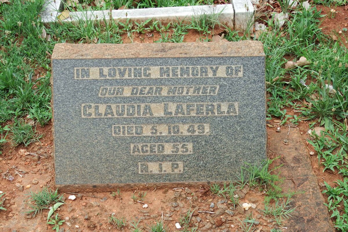 LAFERLA Claudia -1949