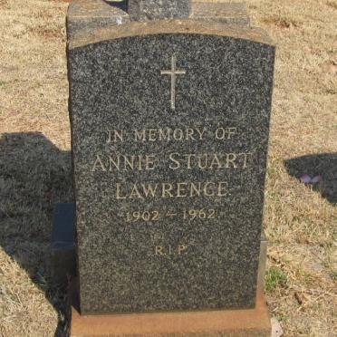 LAWRENCE Annie Stuart 1902-1962