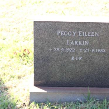 LARKIN Peggy Eileen 1922-1982