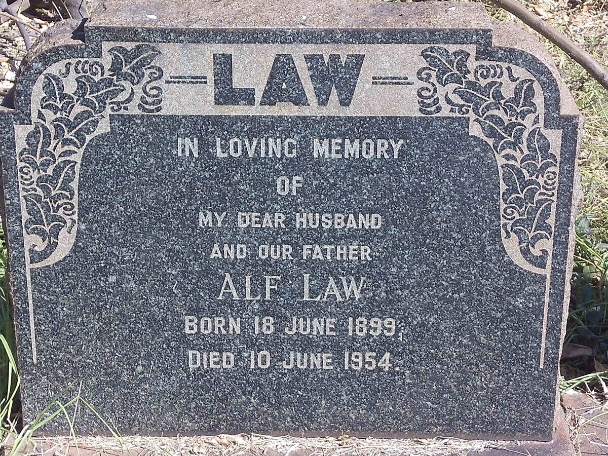 LAW Alf 1899-1954