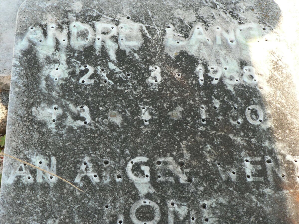 LANG? Andre 1958-1960