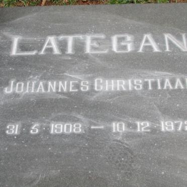 LATEGAN Johannes Christiaan 1908-1972