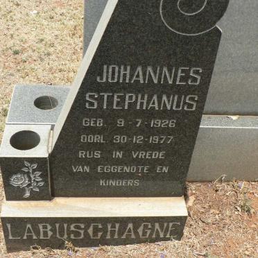 LABUSCHAGNE Johannes Stephanus 1926-1977