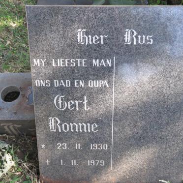 LAMPRECHT Gert Ronnie 1930-1979