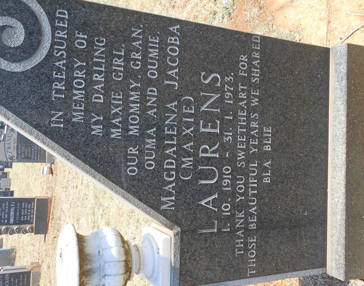 LAURENS Magdalena Jacoba 1910-1973