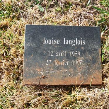 LANGLOIS Louise 1959-1996