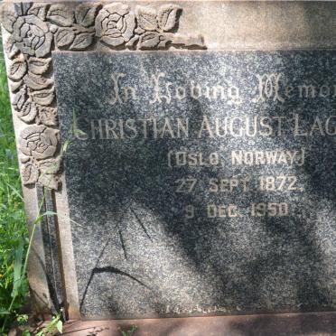 LAGESEN Christian August 1872-1950