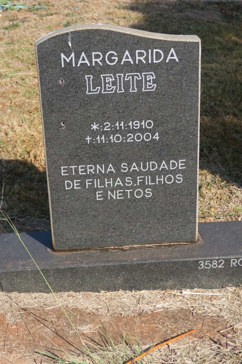 LEITE Margarida 1910-2004