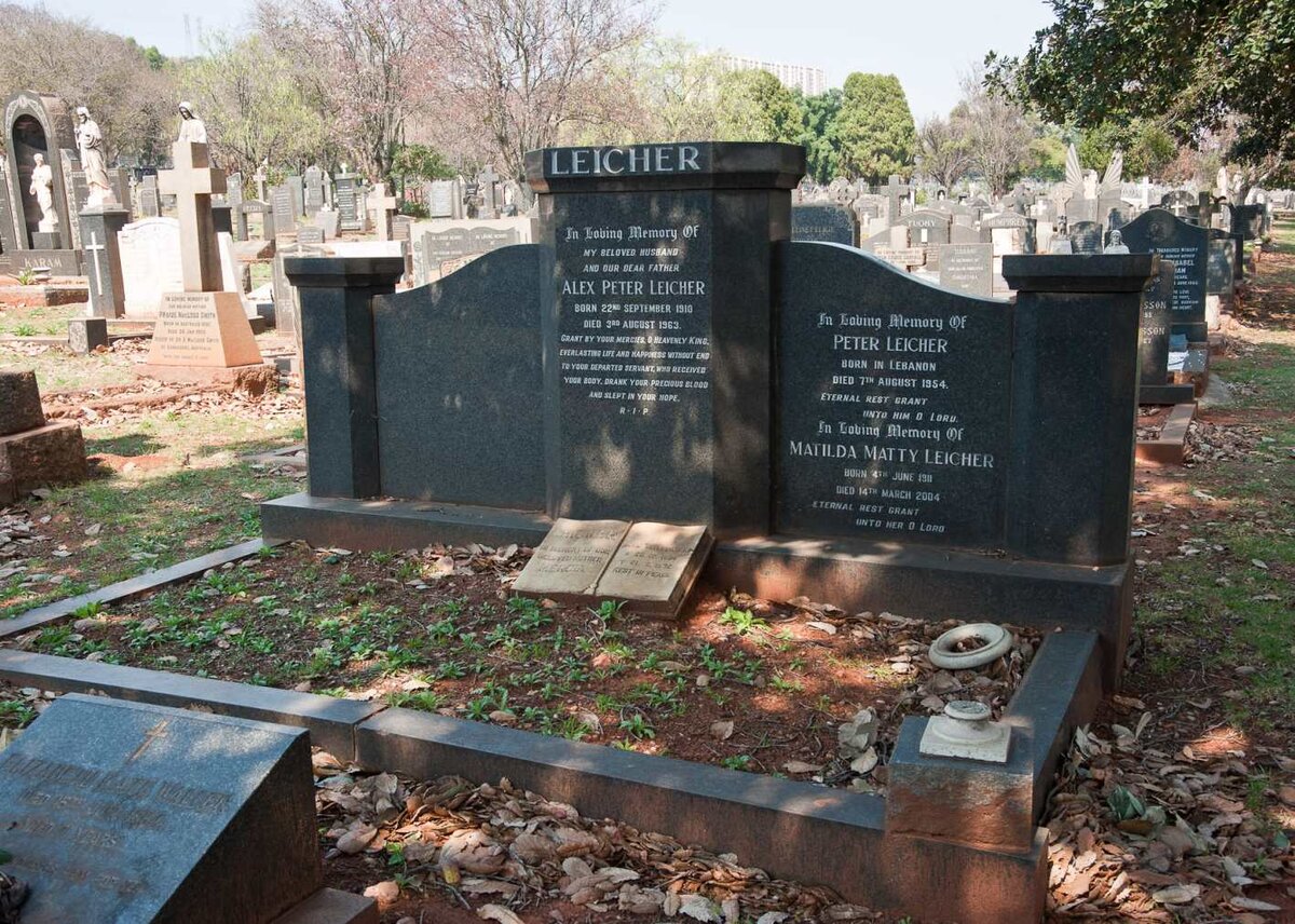 LEICHER Mercia 1884-1972 :: LEICHER Alex Peter 1910-1963