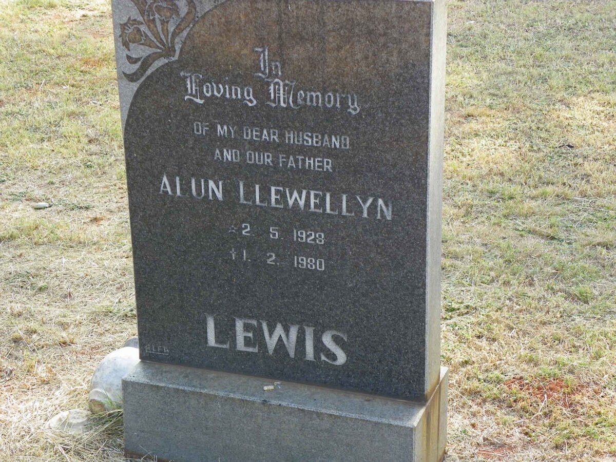 LEWIS Alun Llewellyn 1923-1980