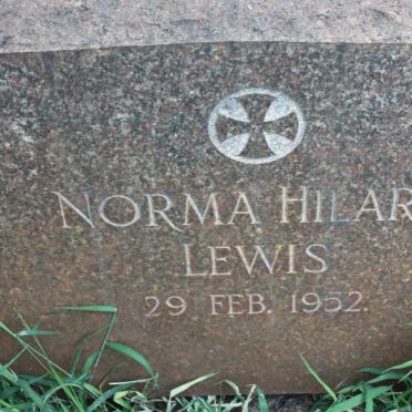 LEWIS Norma Hilary -1952