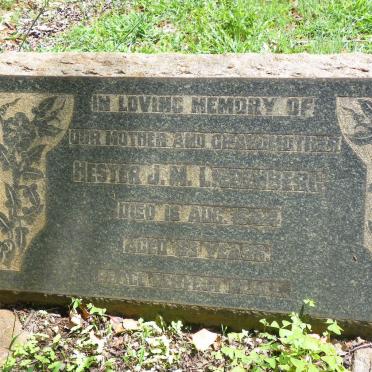 LIEBENBERG Hester J.M. -1944