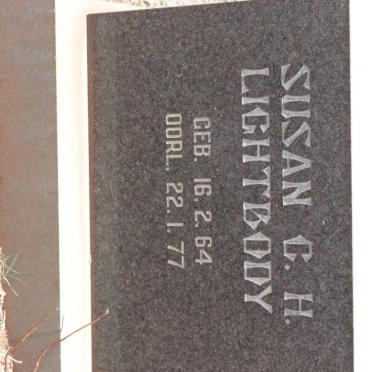 LIGHTBODY Susan C.H. 1964-1977