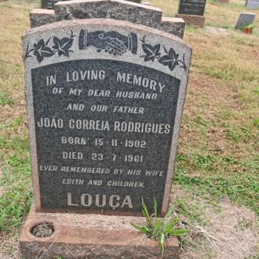 LOUCA Joao Correia Rodrigues 1902-1961