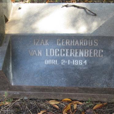 LOGGERENBERG Izak Gerhardus, van  -1964