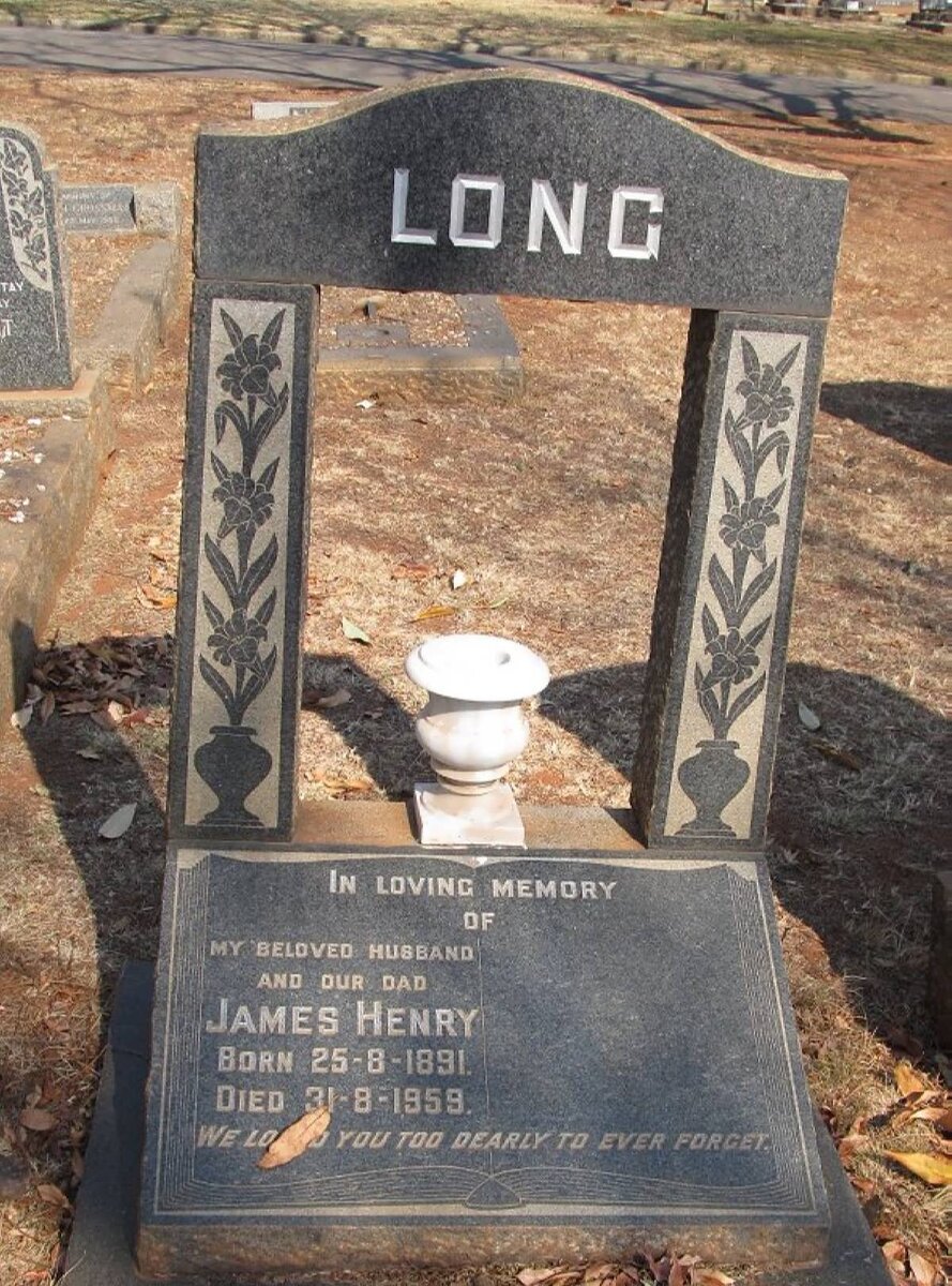 LONG James Henry 1891-1959