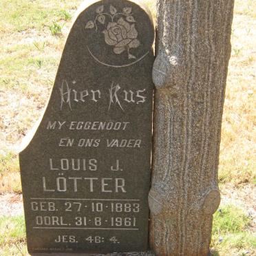 LOTTER Louis J. 1883-1961
