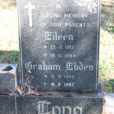 LONG Graham Ebden 1906-1987 &amp; Eileen 1915-1984