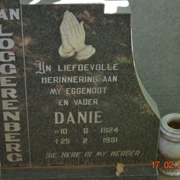 LOGGERENBERG Danie, van 1924-1981
