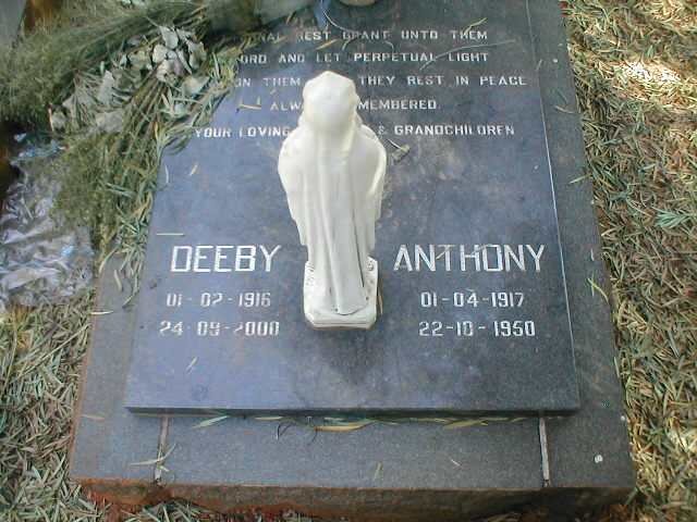 LOUW Anthony 1917-1950 &amp; Deeby 1916-2000