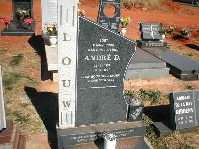 LOUW André D. 1957-1997
