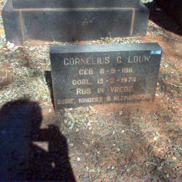 LOUW Cornelius C. 1911-1974
