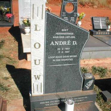 LOUW André D. 1957-1997