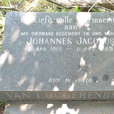 LOGGERENBERG Johannes Jacobus, van 1919-1969