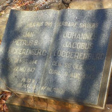 LOGGERENBERG Jan Petrus B., v. 1884-1947 :: LOGGERENBERG Johannes Jacobus, v. 1892-1945