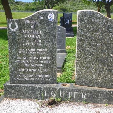 LOUTER Michael Johan 1969-1996