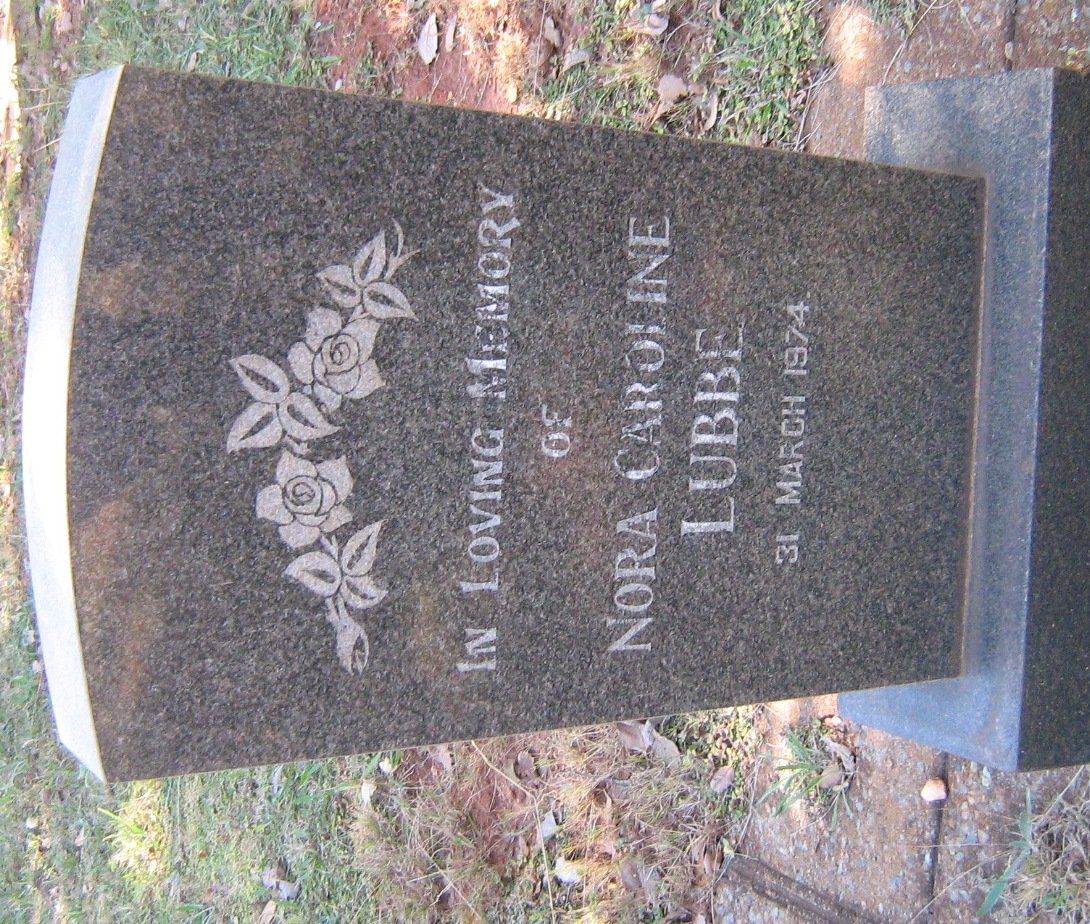 LUBBE Nora Caroline -1974