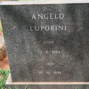 LUPORINI Angelo 1894-1946