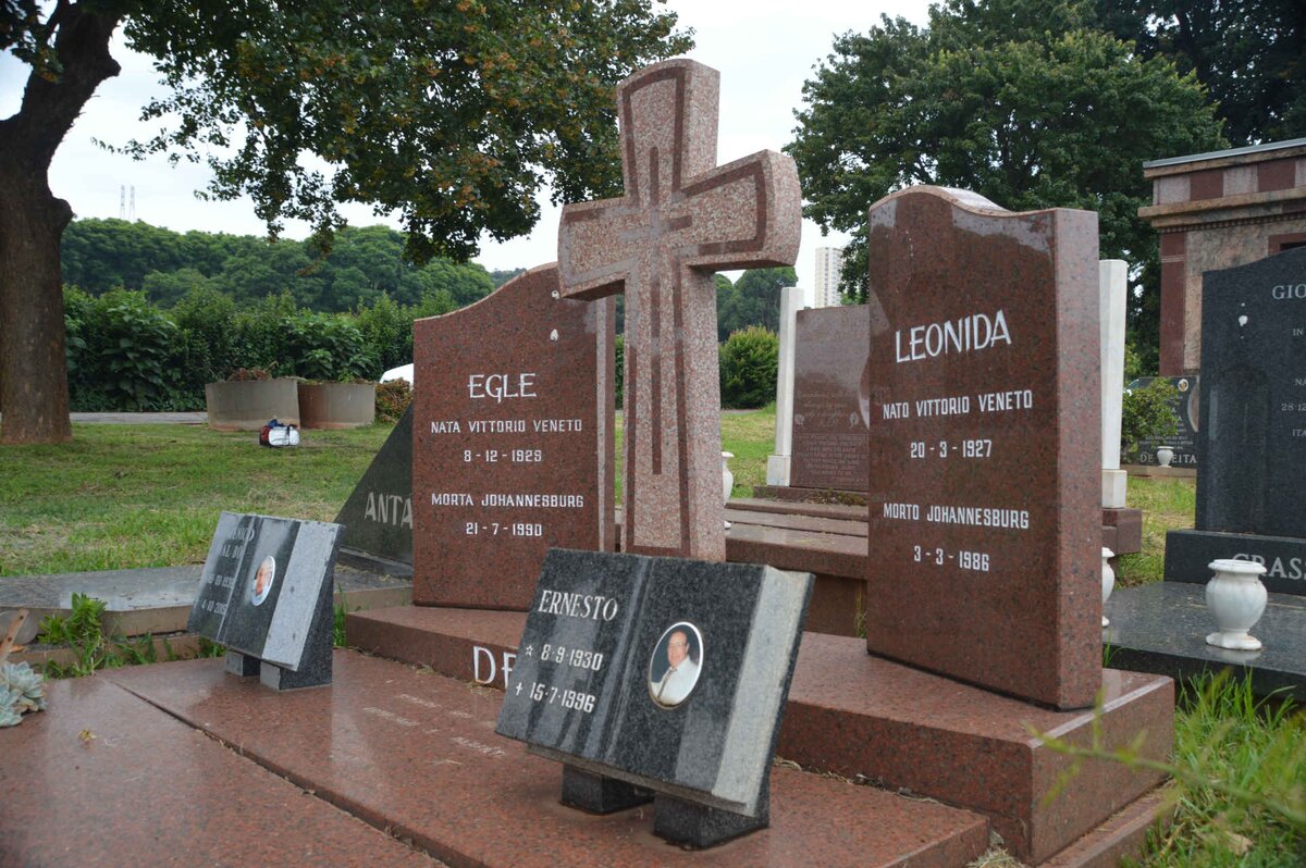 LUCA Leonida, de 1927-1986 :: DE LUCA Egle 1929-1990 :: DE LUCA Ernesto 1930-1996 :: DE LUCA Domenico Dal Bo 1938-2015