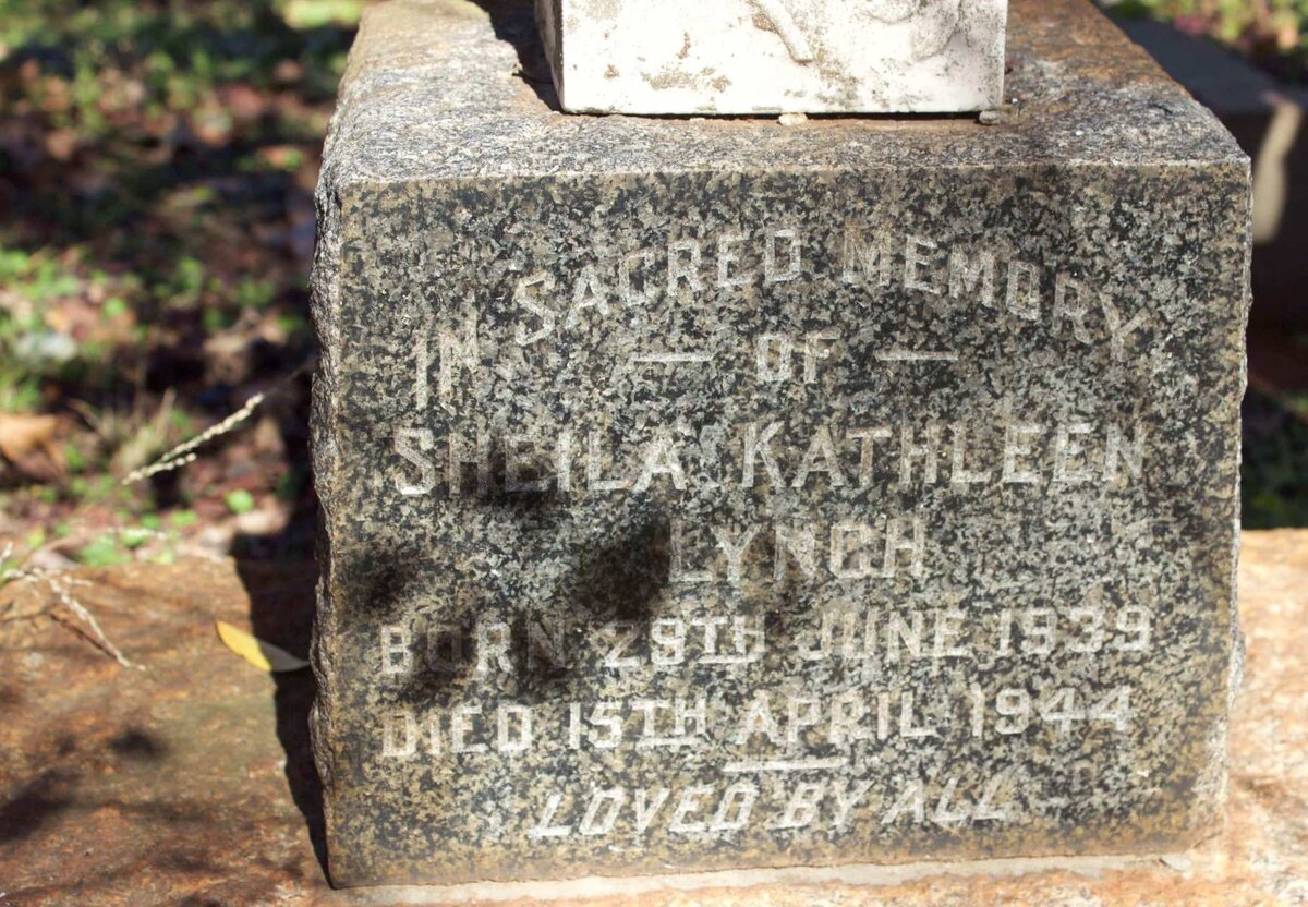 LYNCH Sheila Kathleen 1939-1944