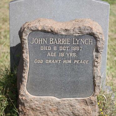 LYNCH John Barrie -1967